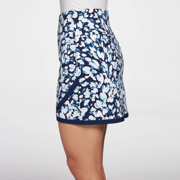 NWT Lady Hagen Women's 17” Tummy Control Pull-On Wrap Golf Skort - Picture 3 of 5